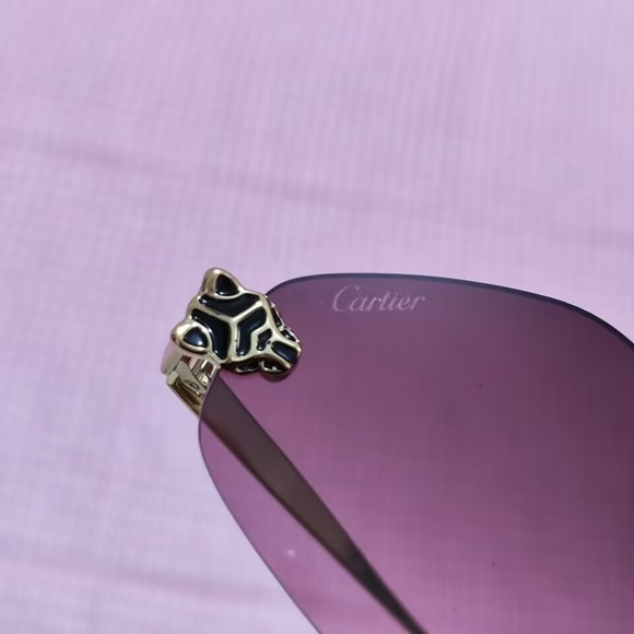 Cartier Rimless Panther Sunglasses - Picture 2 of 15